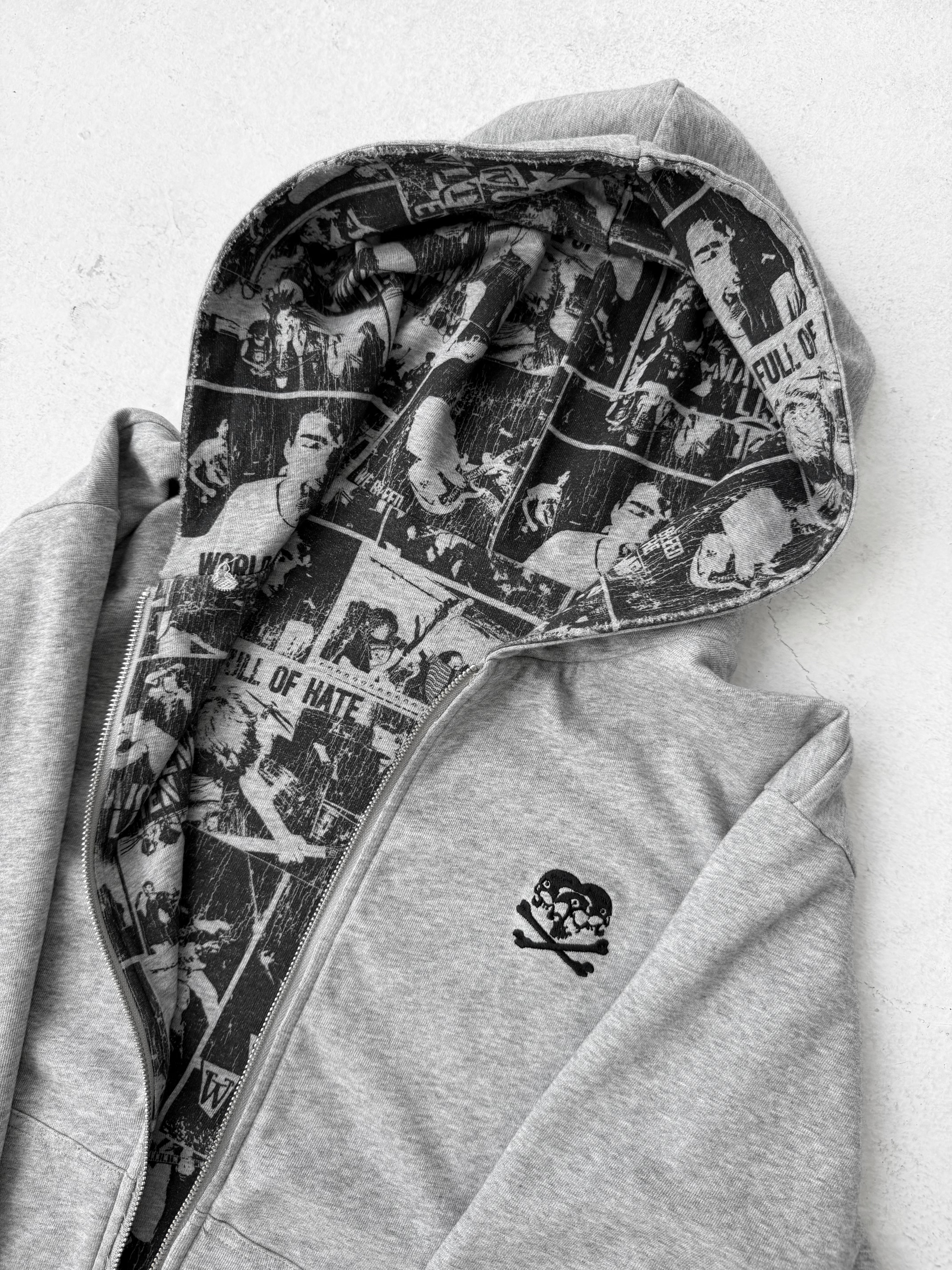 Duality” Reversible Zip up Hoodie